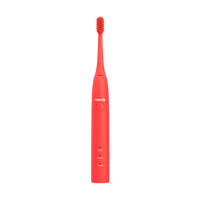 Bright Red Electric Toothbrush